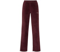 Brandie velour track pants