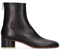 60mm hohe Stiefel aus Leder