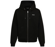 HOODIE AUS BAUMWOLLE MIT STICKEREI