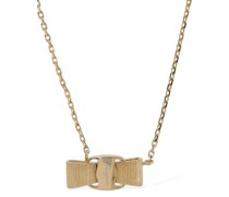 Halskette mit Schleifenanhänger „Vara“
