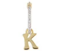 Pavé-Mono-Ohrring „K“