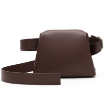 Mini Schultertasche aus Leder „Brot“