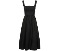MIDIKLEID AUS LEINEN „TAGLIATELLE“