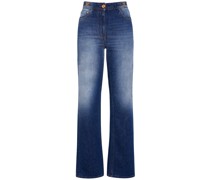 Jeans aus Baumwolldenim in mittlerer Bundhöhe