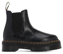 40MM HOHE CHELSEASTIEFEL AUS LEDER '2976 QUAD'