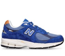 SNEAKERS AUS MESH UND LEDER '2002'