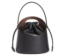 Medium Handtasche aus Leder „Saturno“