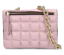 SCHULTERTASCHE AUS GESTEPPTEM LEDER „GIGI“