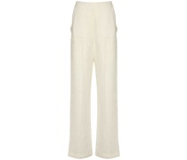 AUSGESTELLTE HOSE AUS LEINEN