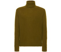 ROLLKRAGENPULLOVER AUS WOLLSTRICK