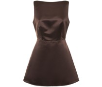 Minikleid aus Technosatin „Zenni“