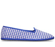 10mm hohe Loafers aus Canvas „Irene“