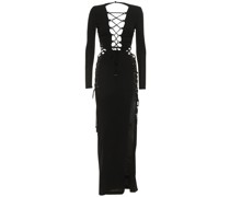 KLEID AUS STRETCH-JERSEY „ELECTRA“