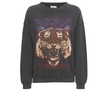 SSWEATSHIRT AUS BAUMWOLLE MIT TIGERDRUCK