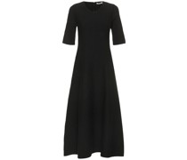 Midikleid aus Seidenmischung „Agata“