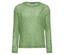 PULLOVER AUS BAUMWOLLMISCHSTRICK