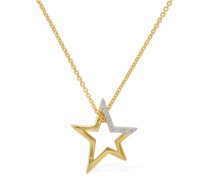 Halskette mit kleinem Pavé-Stern „Celestial“