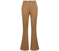 Sami tailored wool flared pants