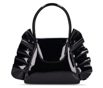 Tasche aus Lackleder mit Rüschen „Franca“