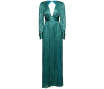Langes Kleid aus Seidentüll „Smaranda“
