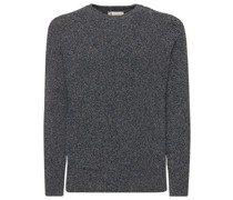 STRICKPULLOVER AUS LEINEN UND BAUMWOLLE