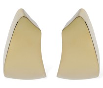 Ohrringe aus Messing „Modernist Triangle“