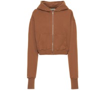 KURZER HOODIE AUS BAUMWOLLE