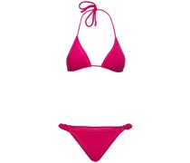 Dreieck-Bikini aus Terry „Scrunchie“