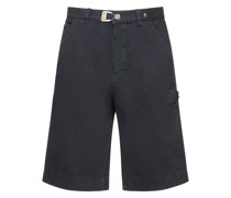 Carpenter-Shorts aus Baumwolldenim „Deadstock“