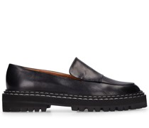 30mm hohe Loafer aus Leder „Manduria“
