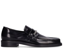 3,5 cm hohe Loafers aus Leder