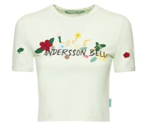 Baumwoll-T-Shirt mit Logo „Dasha“