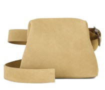 Mini Schultertasche aus Leder „Brot“