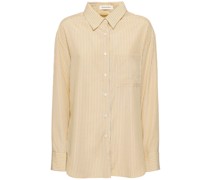 Lui cotton blend Oxford shirt