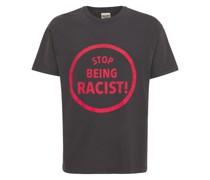 T-Shirt aus Jersey mit Druck