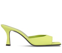 75mm hohe Mules aus Leder „Anais“