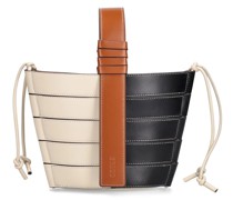Mini Tote aus Leder „Diamond“
