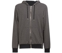MINI HOODIE AUS BAUMWOLLJERSEY MIT MONOGRAMM