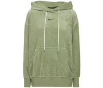 Oversized Pullover-Hoodie aus Terry