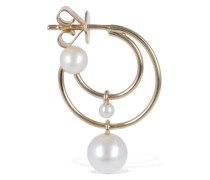 14kt Petit Bain pearl mono earring
