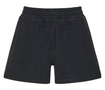 Shorts mit hohem Taillenbund „Trek“