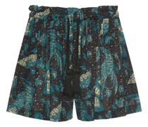 Bedruckte Shorts aus Baumwolle & Viskose „Bijou“