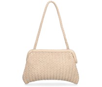 Le Sac woven leather shoulder bag