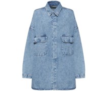 Dallas cotton denim overshirt