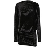 MINIKLEID AUS STRETCH-SAMT „GUILA“