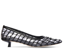 20MM HOHE PUMPS AUS PVC UND LEDER 'KENNY'