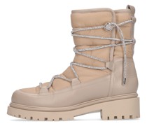30MM HOHE SCHNEESTIEFEL AUS LEDER