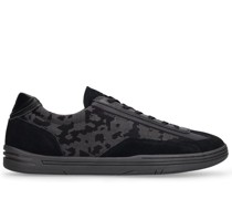 SNEAKERS AUS LEDER UND WILDLEDER „ROCK“