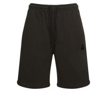TRAININGSSHORTS AUS BAUMWOLLE MIT LOGO