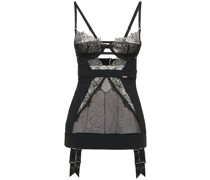 Body aus Mesh und Spitze „Alanna“